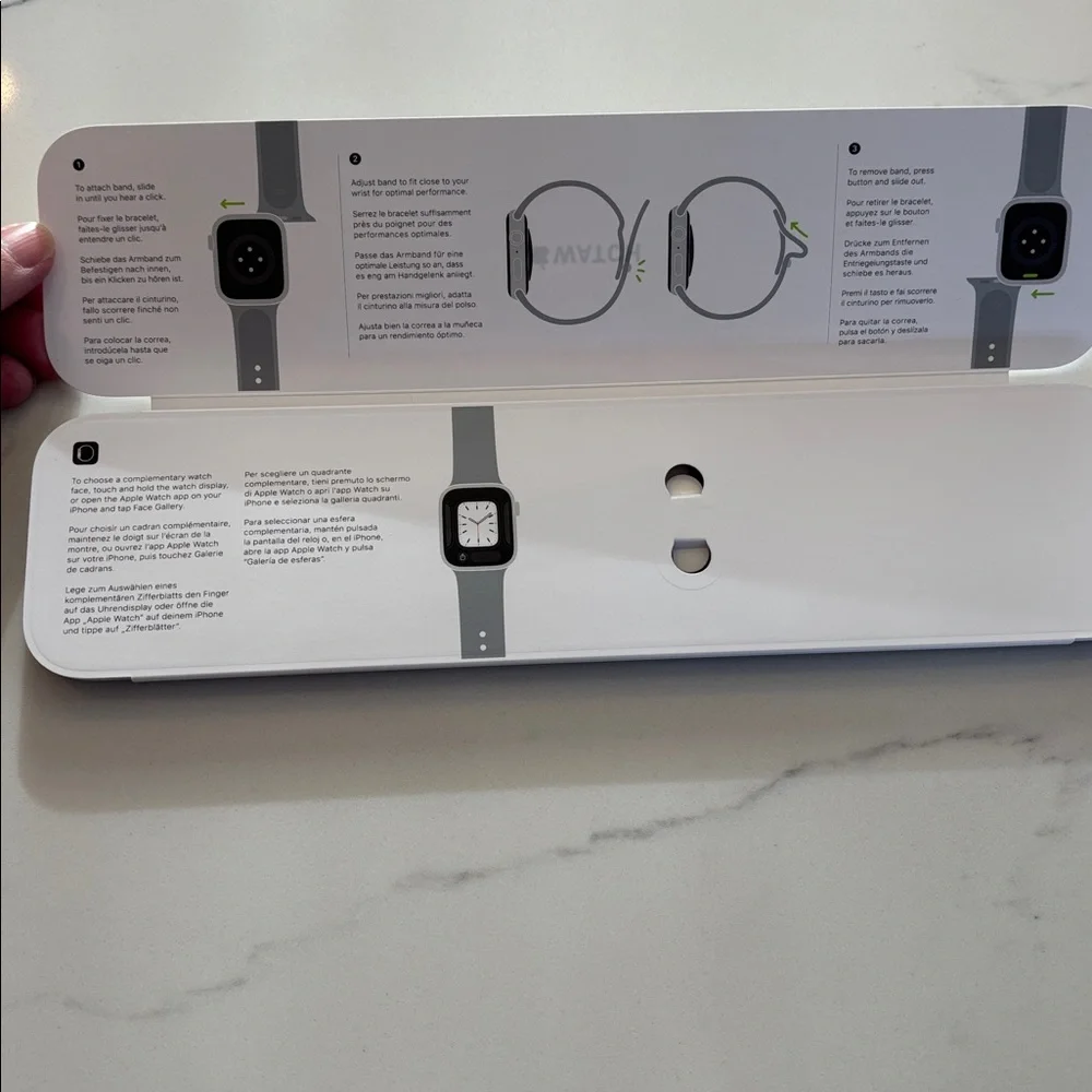 Apple Watch Sports Band- New In Box - Black
